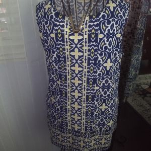 Maria Gabrielle Ladies Navy & yellow Top